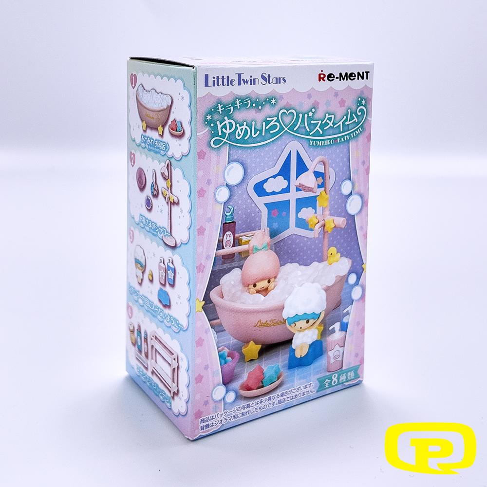 RE-MENT SANRIO LITTLE TWIN STARS YUMEIRO BATHTIME