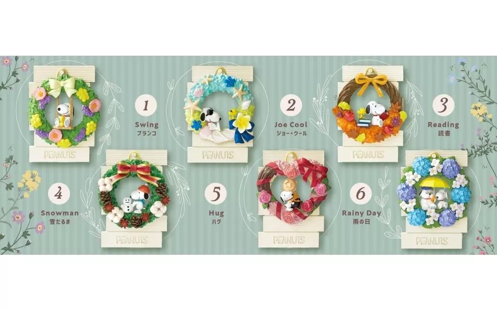 RE-MENT SNOOPY WREATH COLLECTION
