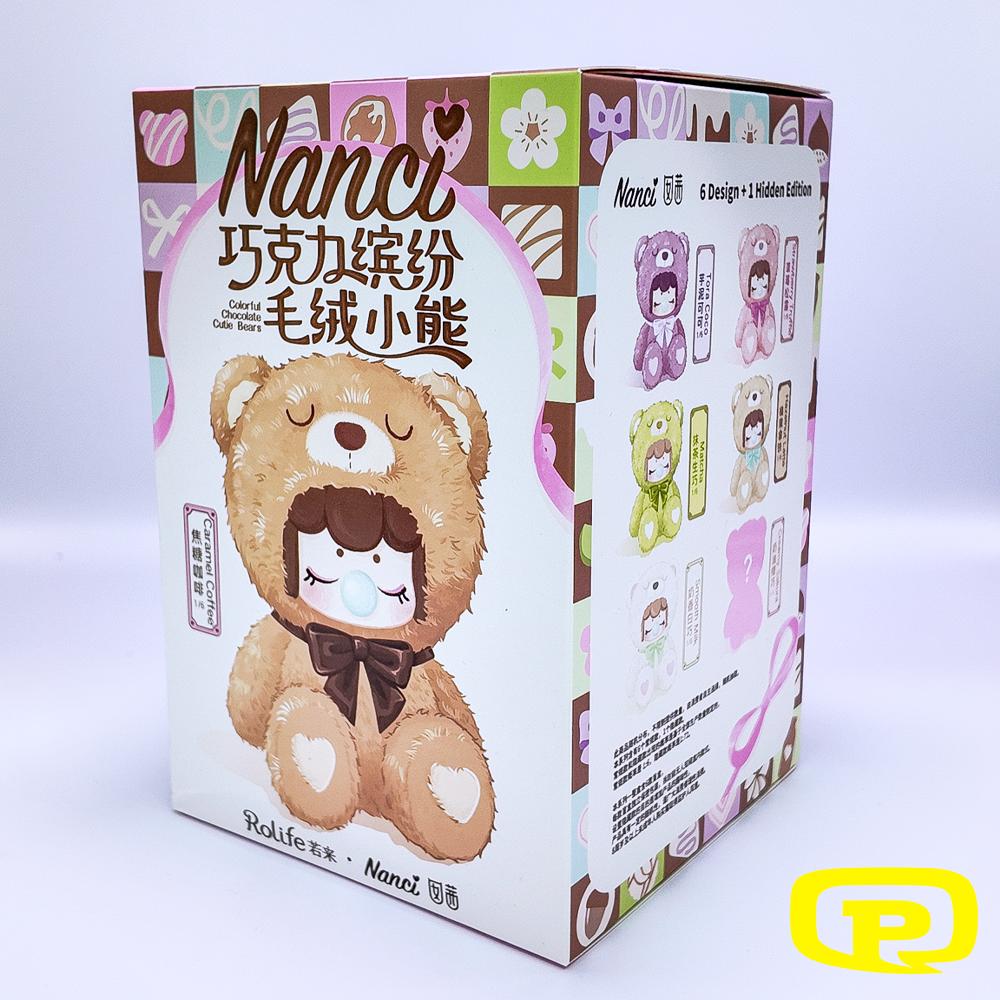 BLIND BOX PLUSH NANCI COLORFUL CHOCOLATE CUTIE BEARS
