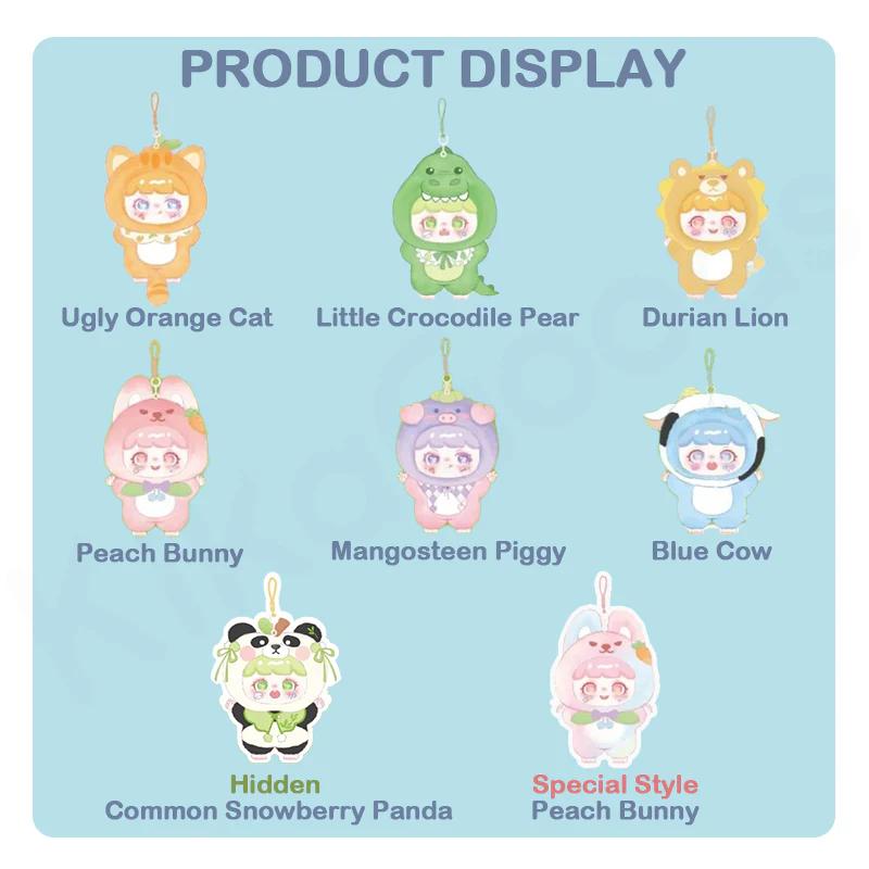 BLIND BOX PLUSH PENDANT PLAYFUL KID FIRST GENERATION SERIES