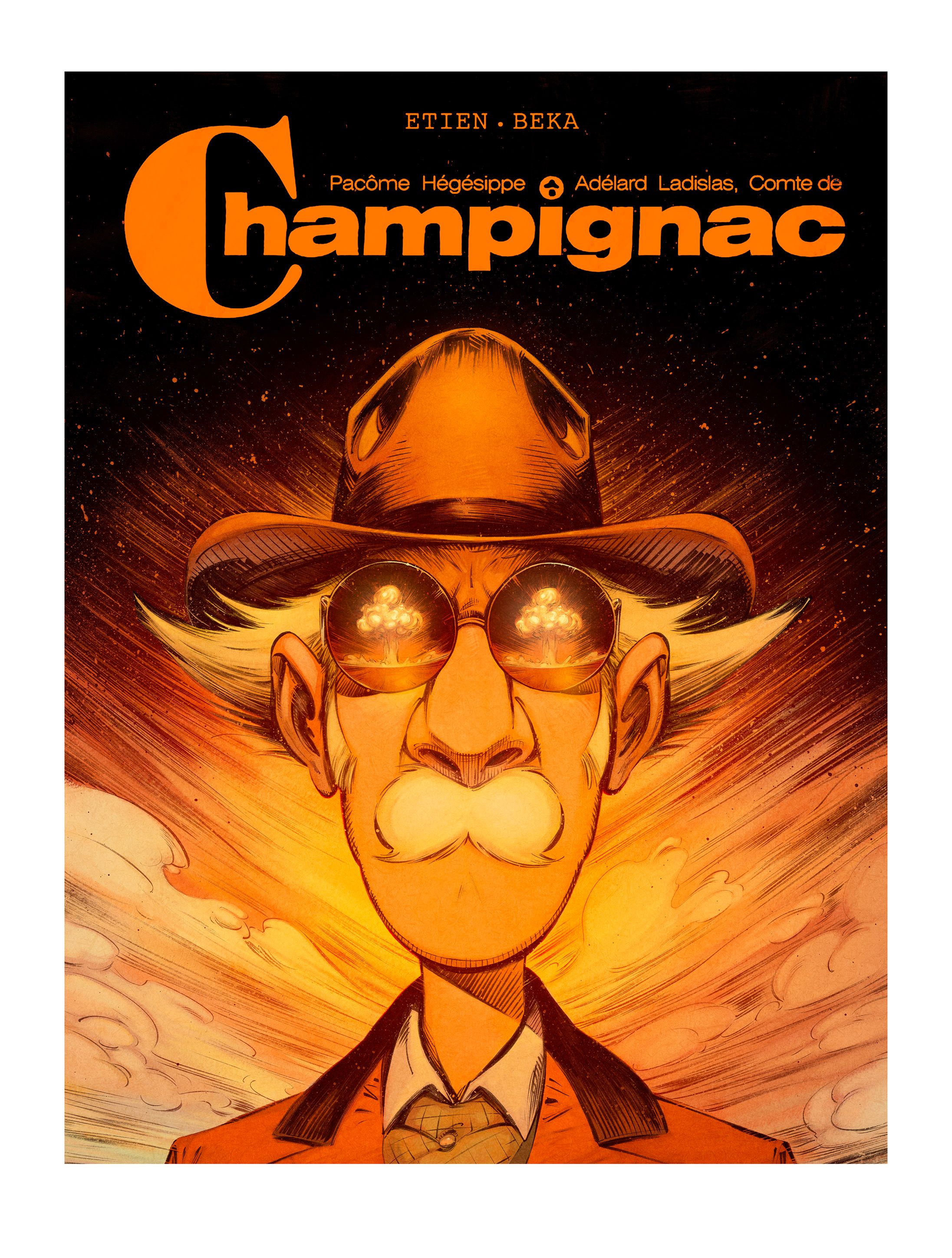 CHAMPIGNAC - TOME 4 - LES ANNEES NOIRES + PRINT EXCLUSIF PULP'S OFFERT