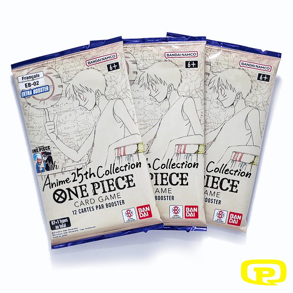 BOOSTER FRANÇAIS ONE PIECE 25EME ANNIVERSAIRE EB-02