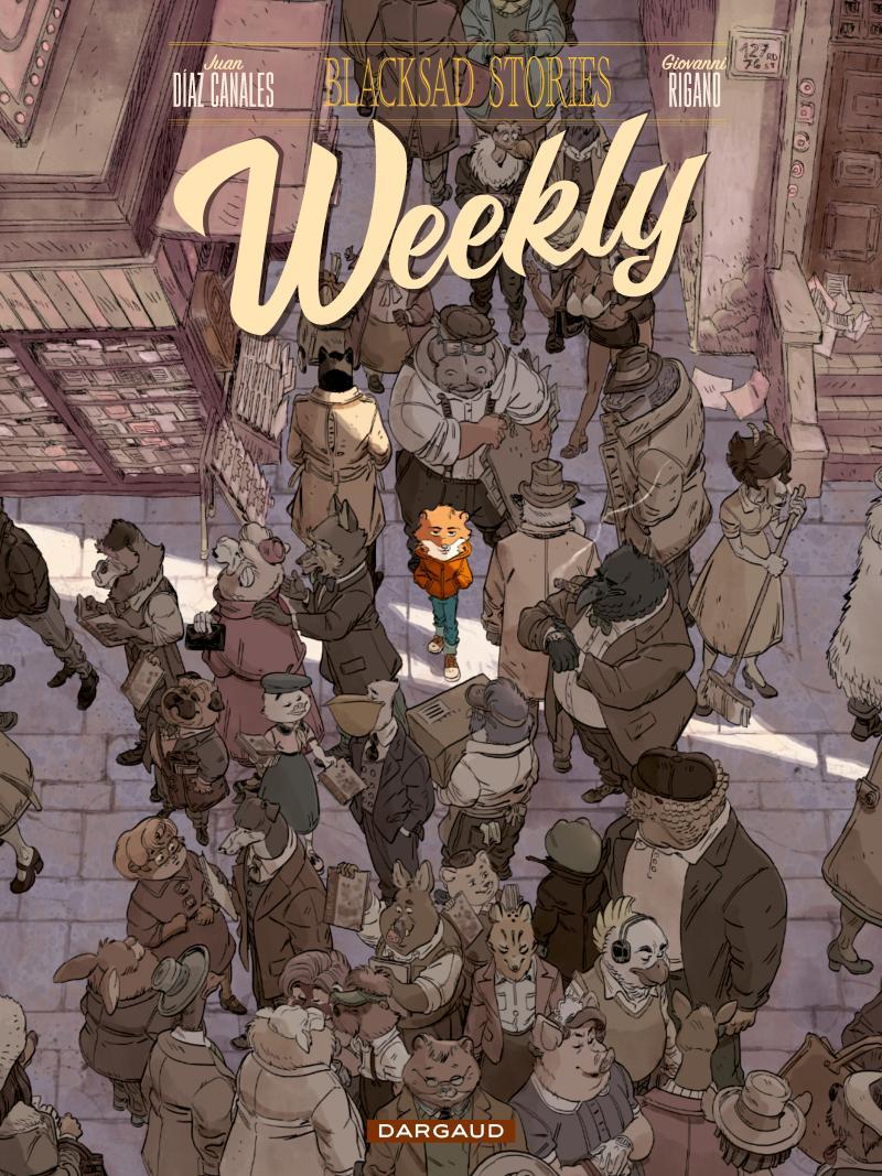 BLACKSAD STORIES - WEEKLY + PRINT EXCLUSIF PULP'S OFFERT