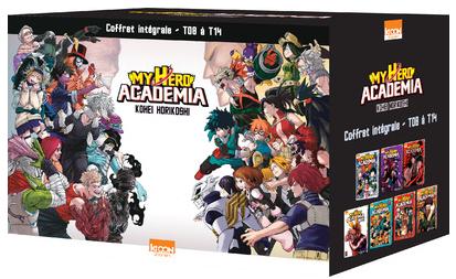 COFFRET INTEGRALE MY HERO ACADEMIA VOL. 8 A 14 + PRINT OFFERT