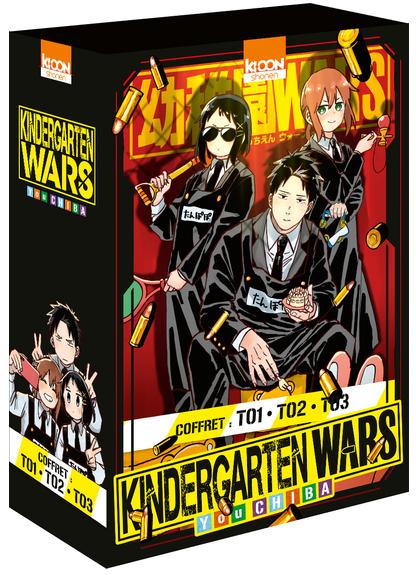 COFFRET KINDERGARTEN WARS VOL. 1 A 3 2025