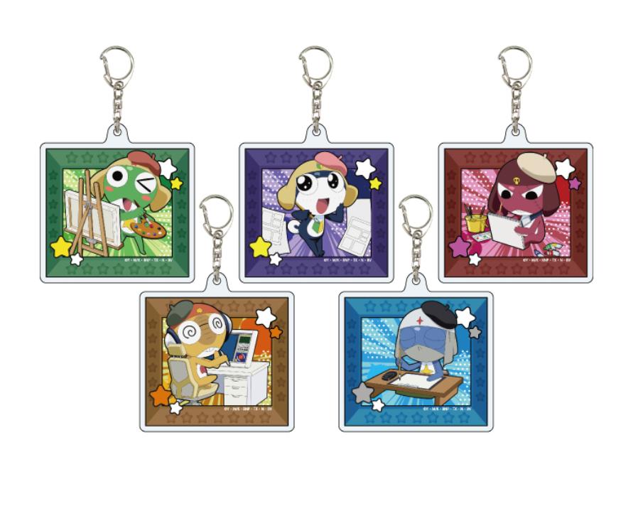SACHET MYSTERE PORTE CLÉ ACRYLIQUE SERGENT KERORO