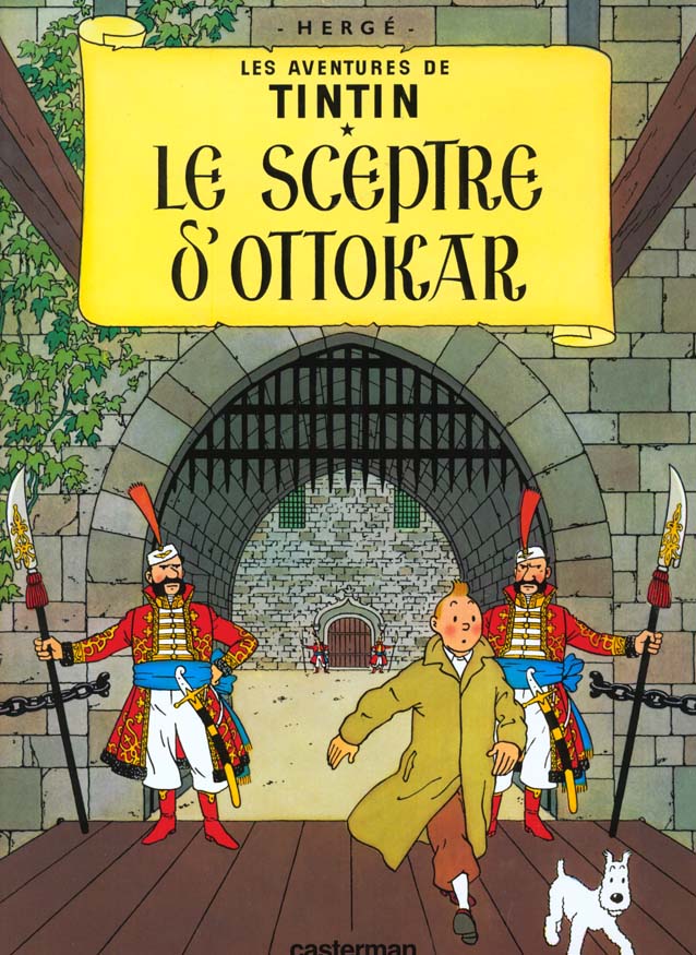 LE SCEPTRE D'OTTOKAR - TINTIN T8