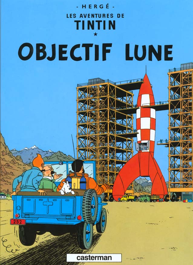 TINTIN, LES FAC-SIMILES COULEURS - T16 - OBJECTIF LUNE