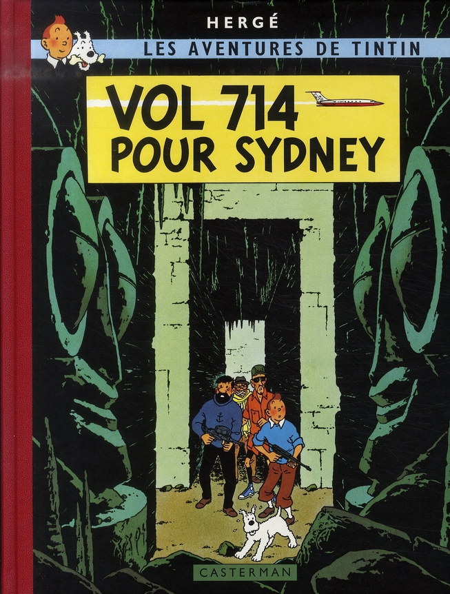 TINTIN - FAC-SIMILE COULEURS - T22 - VOL 714 POUR SYDNEY