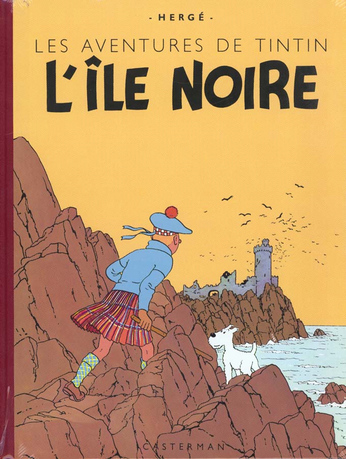 TINTIN, LES FAC-SIMILES COULEURS - T07 - L' ILE NOIRE