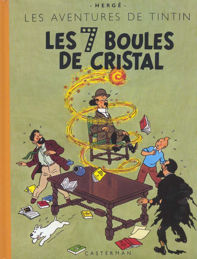 TINTIN, LES FAC-SIMILES COULEURS - T13 - LES 7 BOULES DE CRISTAL