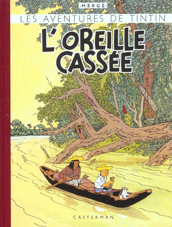 TINTIN, LES FAC-SIMILES COULEURS - T06 - L' OREILLE CASSEE