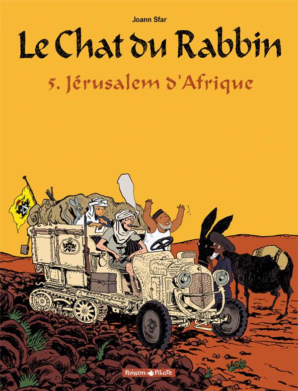 LE CHAT DU RABBIN - T05 - LE CHAT DU RABBIN  - JERUSALEM D'AFRIQUE