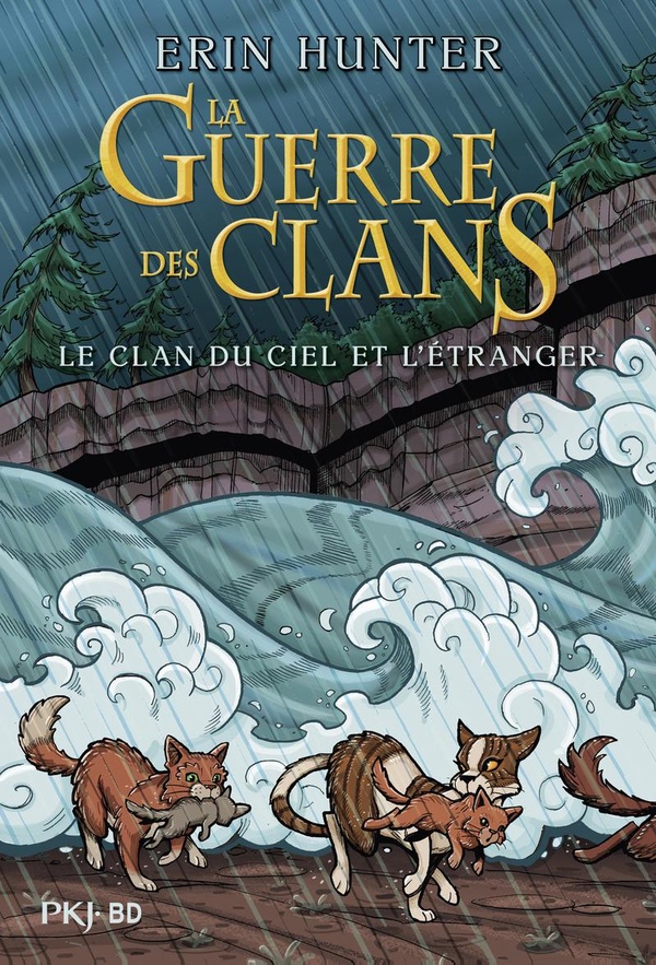 HORS COLLECTION SERIEL - LA GUERRE DES CLANS - LE CLAN DU CIEL ET L'ETRANGER BD