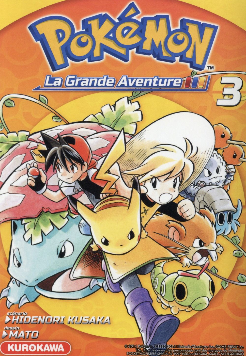 POKEMON, LA GRANDE AVENTURE - TOME 3 - VOL03