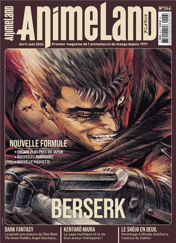 ANIMELAND 246 BERSERK ET LA DARK FANTASY