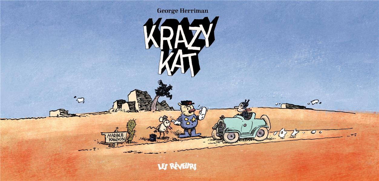 COFFRET KRAZY KAT 1934 - LE CHEF D'OEUVRE DE GEORGE HERRIMAN