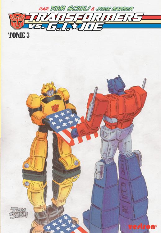 TRANSFORMERS SERIE SPECIALE - TRANSFORMERS VS. G.I. JOE PAR TOM SCIOLI T03