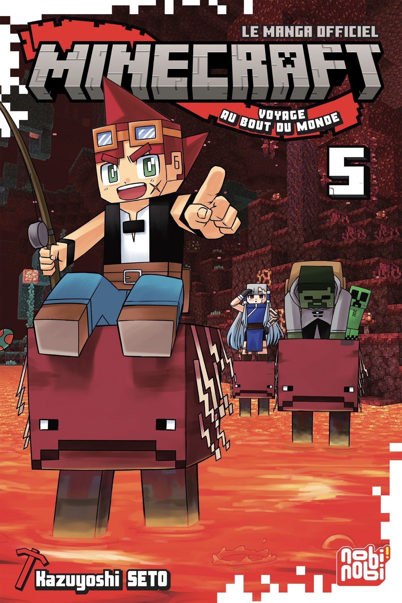 MINECRAFT, LE MANGA OFFICIEL - VOYAGE AU BOUT DU MONDE T05