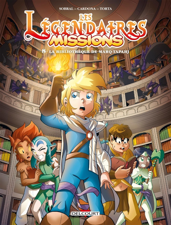 LES LEGENDAIRES - MISSIONS T08 - LA BIBLIOTHEQUE DE MARQ-TAPAHJ