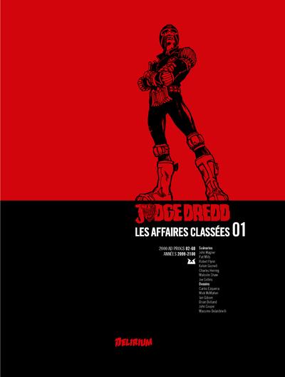 JUDGE DREDD, AFFAIRES CLASSEES 01 - NOUVELLE EDITION