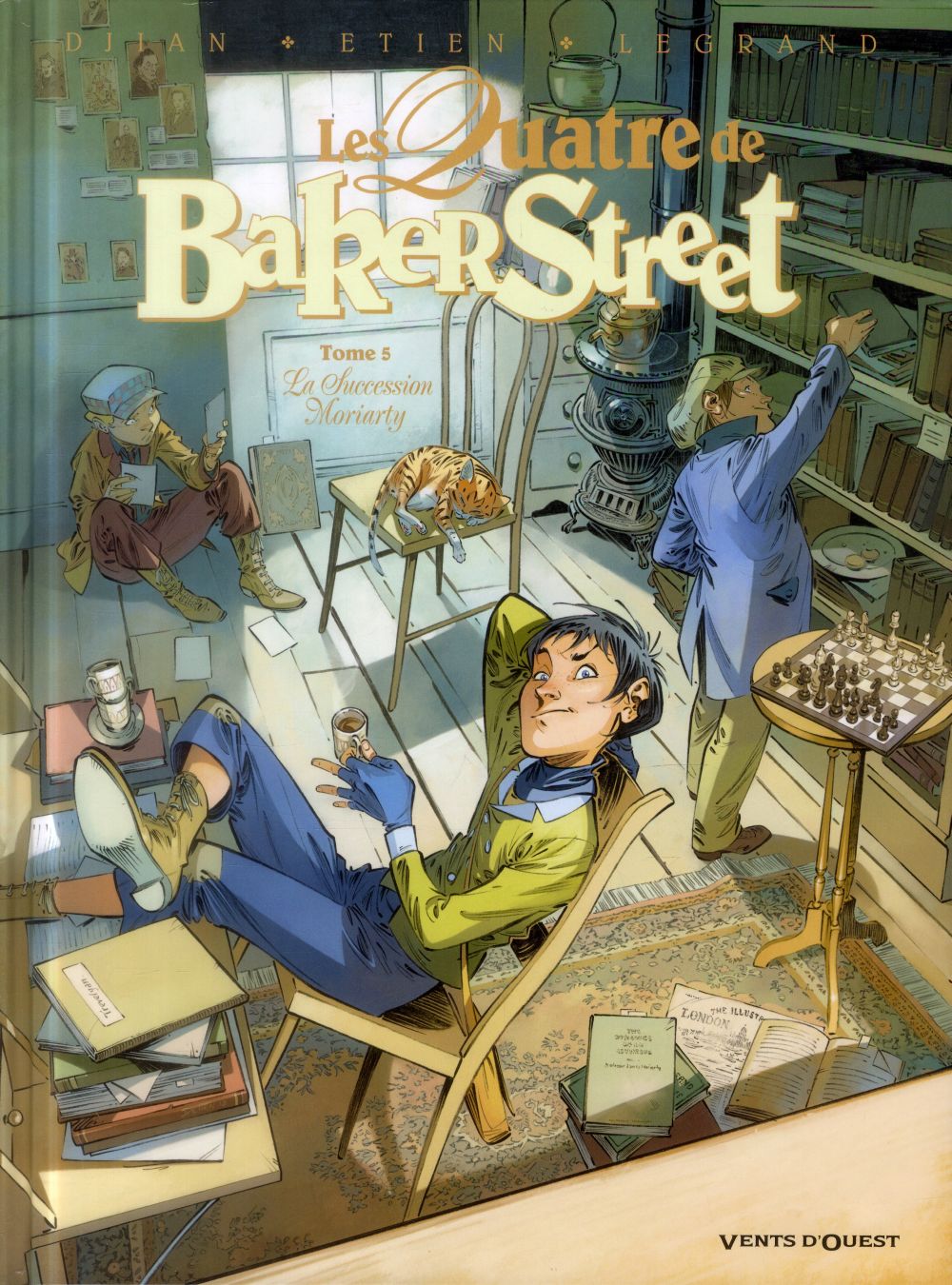 LES QUATRE DE BAKER STREET - TOME 05 - LA SUCCESSION MORIARTY