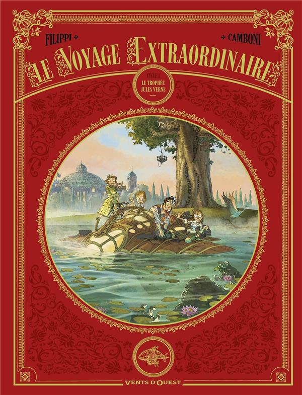 LE VOYAGE EXTRAORDINAIRE - COFFRET TOMES 01 A 03 - CYCLE 1 - LE TROPHEE JULES VERNE