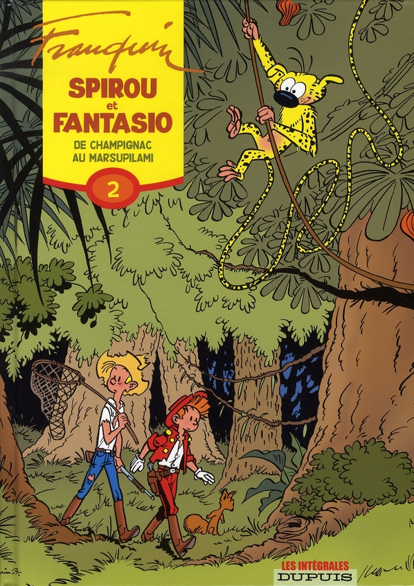 SPIROU ET FANTASIO - L'INTEGRALE - TOME 2 - DE CHAMPIGNAC AU MARSUPILAMI