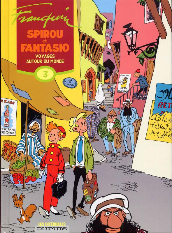 SPIROU ET FANTASIO - L'INTEGRALE - TOME 3 - VOYAGES AUTOUR DU MONDE