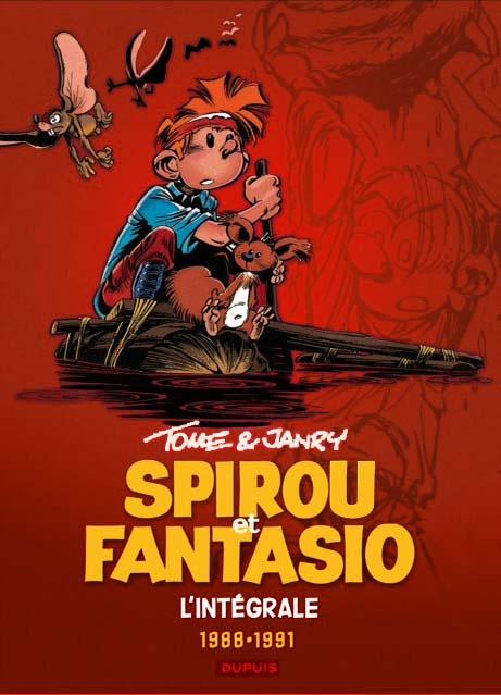 SPIROU ET FANTASIO - L'INTEGRALE - TOME 15 - TOME & JANRY 1988-1991