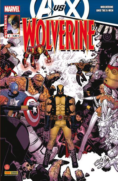 WOLVERINE 2012 005  AVENGERS VS X-MEN