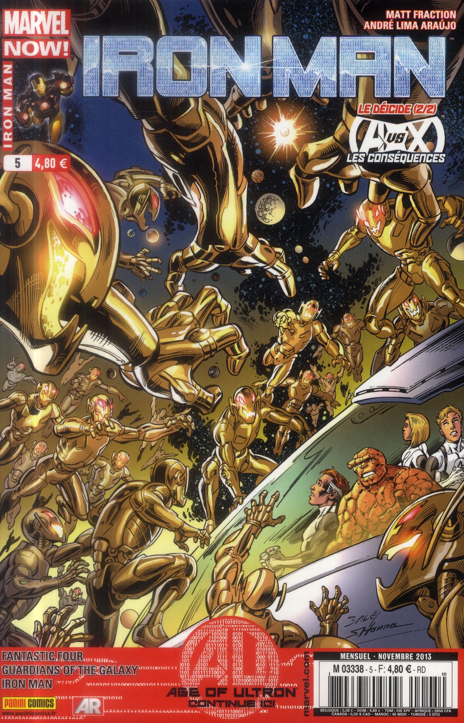 IRON MAN 2013 005  AGE OF ULTRON CONTINUE ICI