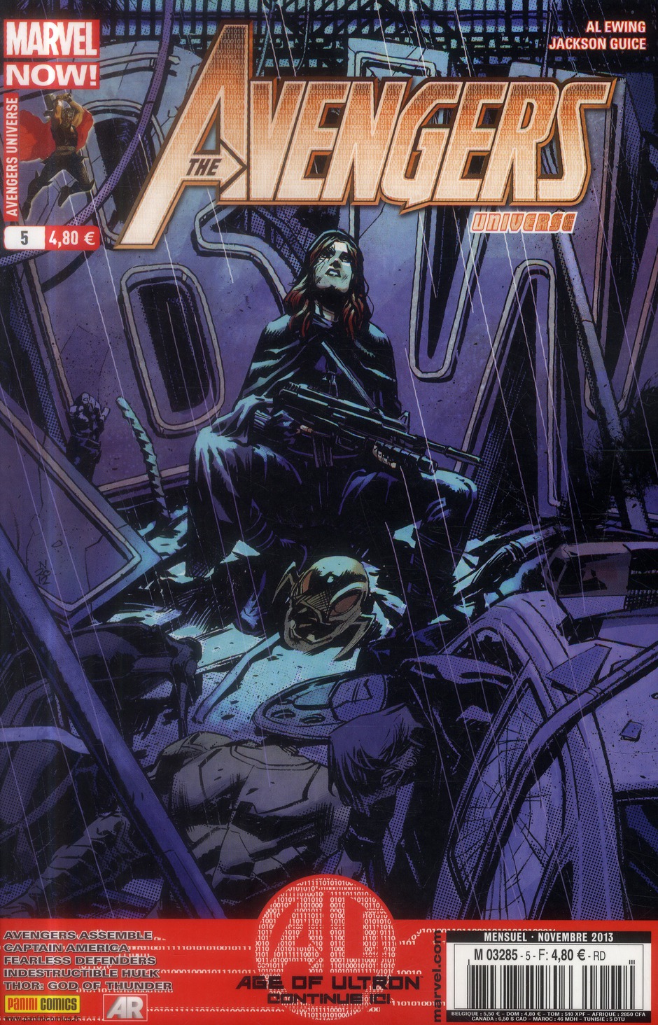 AVENGERS UNIVERSE 005  AGE OF ULTRON CONTINUE ICI