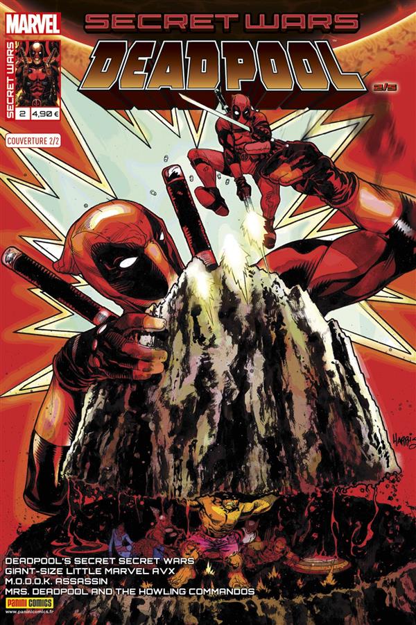 SECRET WARS : DEADPOOL 2 2/2 T. HARRYS