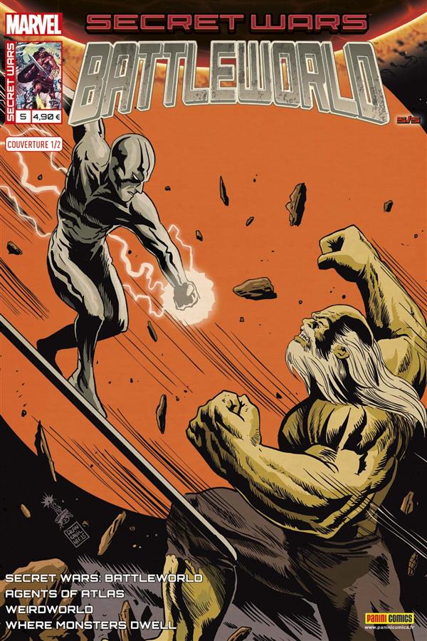 SECRET WARS : BATTLEWORD 5 1/2 F. FRANCAVILLA