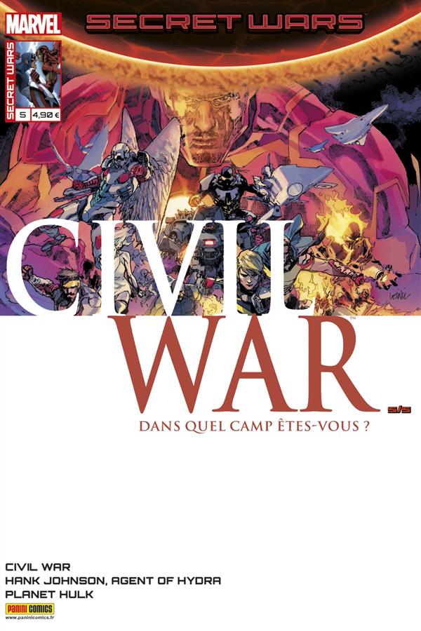 SECRET WARS : CIVIL WAR 5