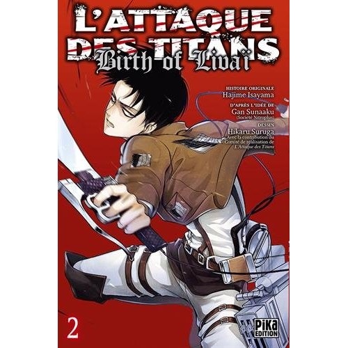 L'ATTAQUE DES TITANS - BIRTH OF LIVAI T02