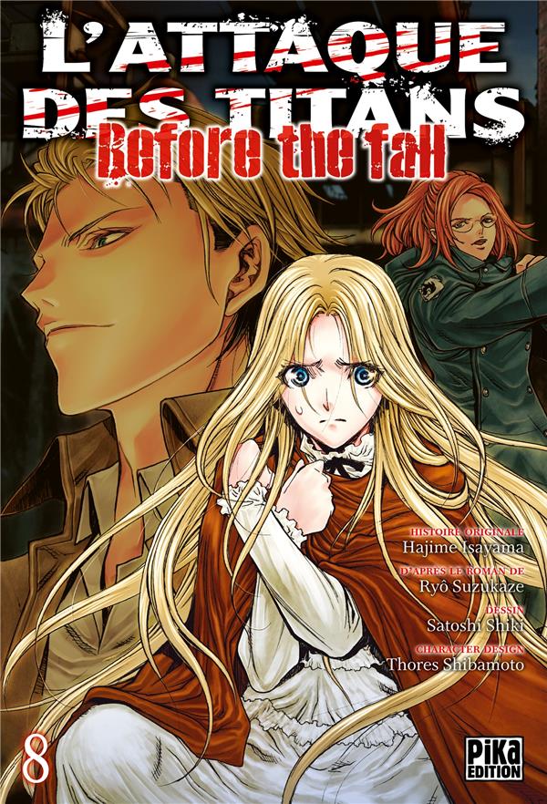 L'ATTAQUE DES TITANS - BEFORE THE FALL T08