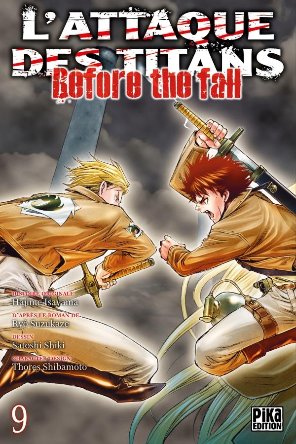 L'ATTAQUE DES TITANS - BEFORE THE FALL T09