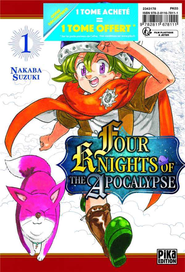 FOUR KNIGHTS OF THE APOCALYPSE PACK OFFRE DECOUVERTE T01 ET T02