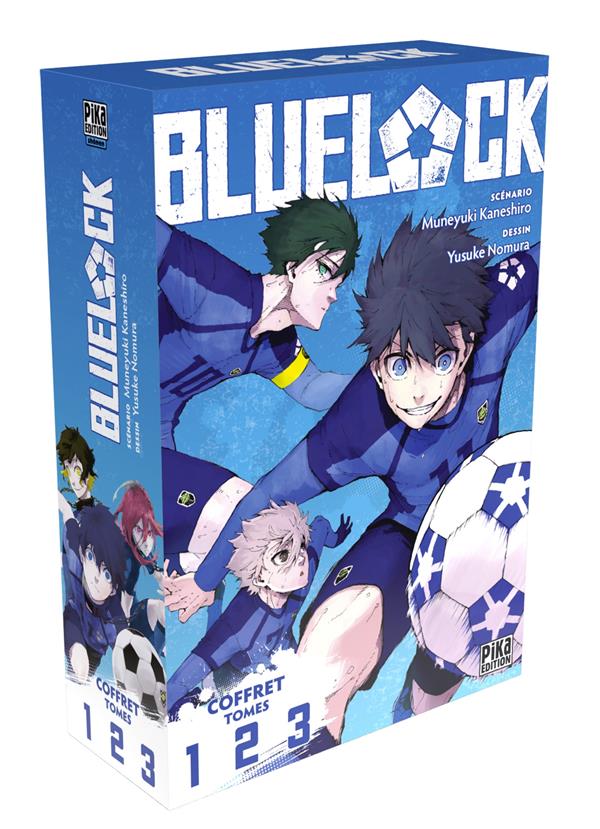 BLUE LOCK COFFRET T01 A T03