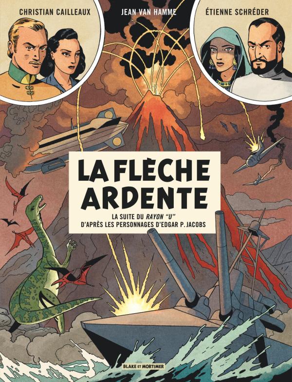 AVANT BLAKE ET MORTIMER - TOME 2 - LA FLECHE ARDENTE