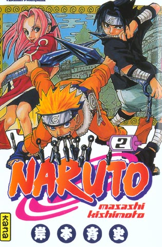 NARUTO - TOME 2 AVEC STICKER EURO