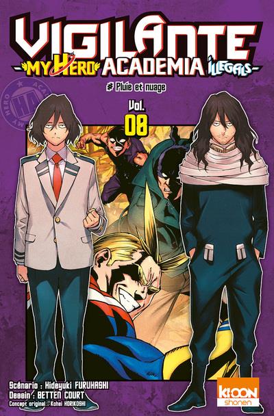 VIGILANTE - MY HERO ACADEMIA ILLEGALS T08 - VOL08