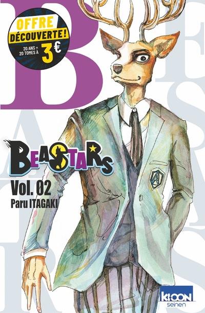 BEASTARS T02 A 3 EUROS