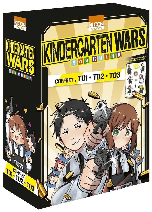 COFFRET KINDERGARTEN WARS VOL. 1 A 3