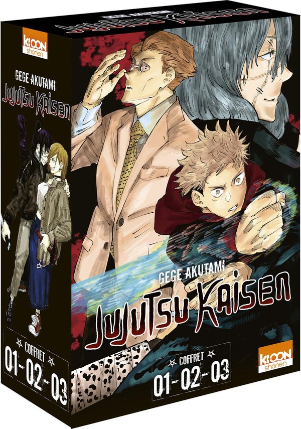 COFFRET JUJUTSU KAISEN VOL. 1 A 3 2025