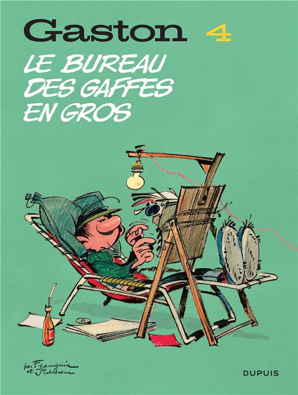 GASTON (EDITION 2018) - TOME 4 - LE BUREAU DES GAFFES EN GROS