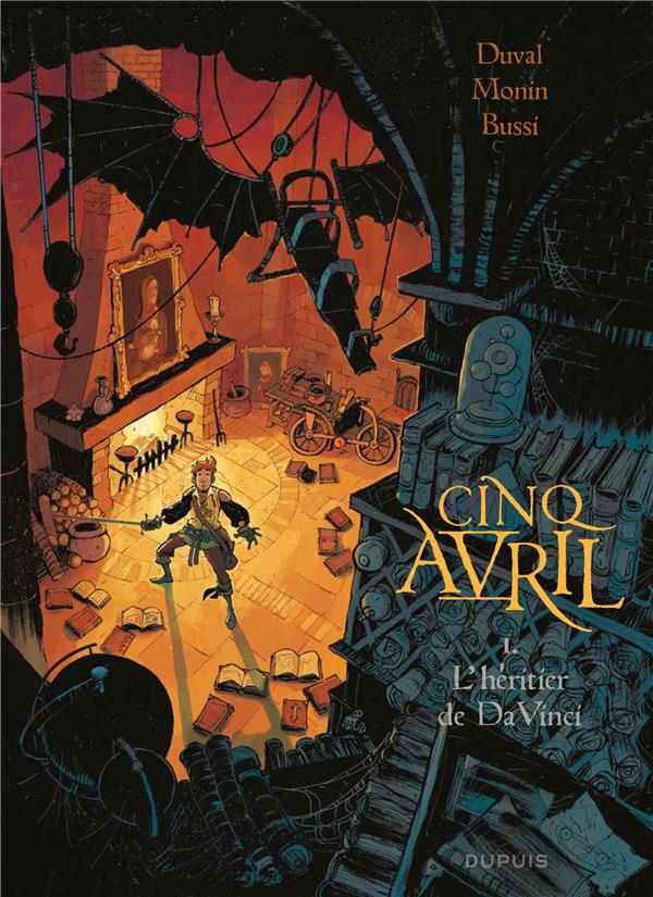 CINQ AVRIL - TOME 1 - L'HERITIER DE DA VINCI