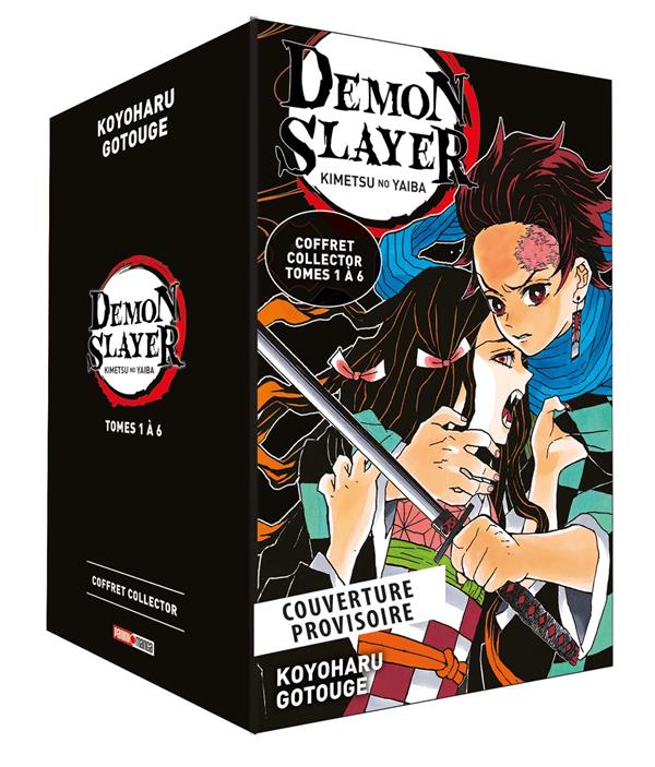 COFFRET DEMON SLAYER T01 A T06